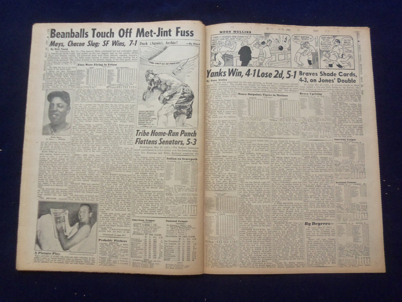1962 MAY 28 NEW YORK DAILY NEWS NEWSPAPER - CARPENTER'S STORY OF ORBIT - NP 6762