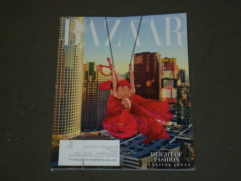2018 APRIL HARPER'S BAZAAR MAGAZINE - JENNIFER LOPEZ COVER - B 3723