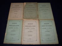 1896-1900 ZEITSCHRIFT FUR FRANZOSISCHE SPRACHE UND LITTERATUR LOT OF 18 - O 133