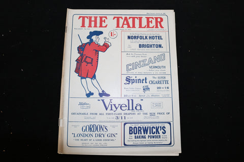1922 AUGUST 30 THE TATLER MAGAZINE - LONDON, ENGLAND - E 9835