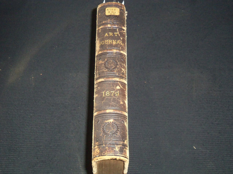 1879 THE ART JOURNAL NEW SERIES VOLUME NO. 5 - GREAT STEEL PLATES - KD 3806D