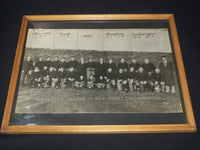 1933 NEW JERSEY STATE CHAMPIONS FOOTBALL TEAM FRAMED PHOTO - 21x17 - #46A