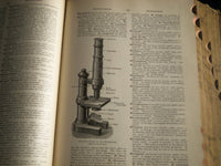 1907 AN ILLUSTRATED DICTIONARY OF MEDICINE BIOLOGY BOOK BY GEORGE GOULD- KD 1421