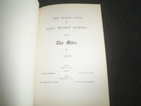 1947 THE MITRE ST. PETER'S SCHOOL YEARBOOK - PEEKSKILL NEW YORK - YB 2555
