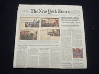 2021 FEBRUARY 11 NEW YORK TIMES - DEMOCRATS DETAIL TRUMP BID TO FUEL SUPPORTERS
