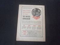 1909 NOVEMBER 6 LITERARY DIGEST MAGAZINE- ILLUSTRATED COVER & ARTICLES - SP 961D