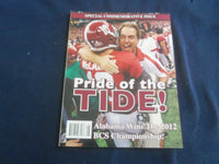 2012 PRIDE OF THE TIDE MAGAZINE BCS CHAMPIONS - UNIVERSITY OF ALABAMA - SP 1221E