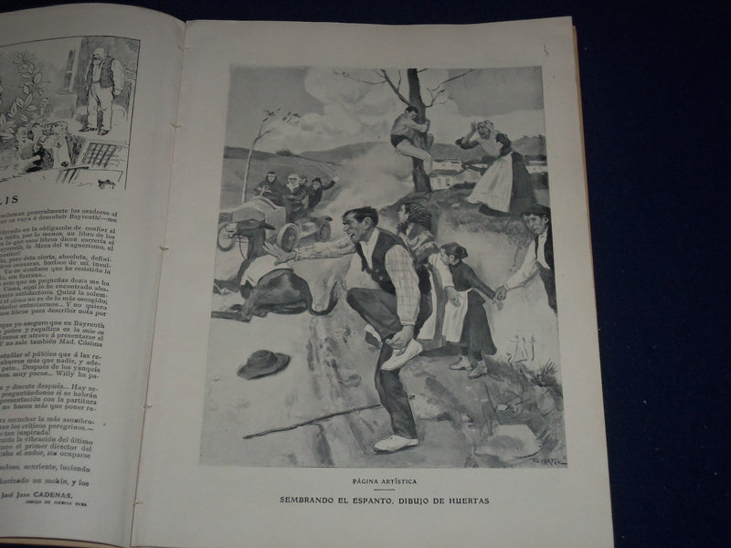 1908 SEPTEMBER 12 BLANCO Y NEGRO SPANISH MAGAZINE - NICE ILLUSTRATIONS - J 283