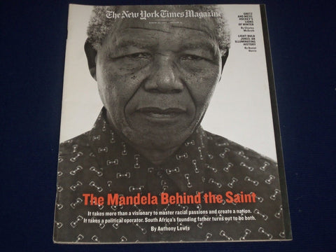 1997 MARCH 23 THE NEW YORK TIMES MAGAZINE - NELSON MANDELA COVER - J 1681