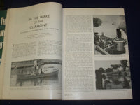 1955 FEBRUARY MOTOR BOATING MAGAZINE - THE YACHTSMEN'S MAGAZINE - B 6617