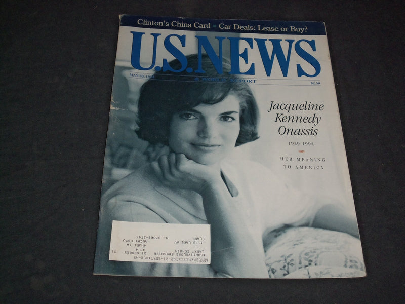 1994 MAY 30 U.S. NEWS & WORLD REPORT MAGAZINE-JACKIE KENNEDY (1929-1994)-SP 6344
