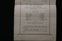 1921 JUNE 13 LYCEUM THEATRE PROGRAM - POLLYANNA - K 1829