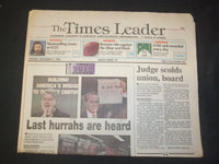 1996 NOVEMBER 5 WILKES-BARRE TIMES LEADER - DOLE-CLINTON LAST HURRAHS - NP 7596