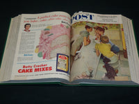 1953 JULY-SEPTEMBER SATURDAY EVENING POST MAGAZINE VOLUME - GREAT ADS - R 571