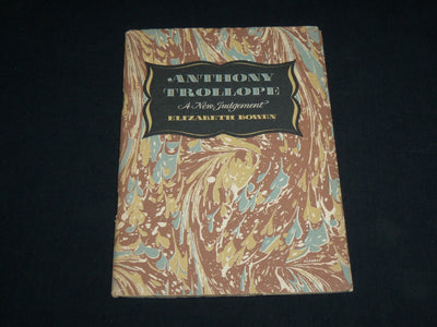 1946 ANTHONY TROLLOPE - A NEW JUDGEMENT BOOK BY ELIZABETH BOWEN - J 6546