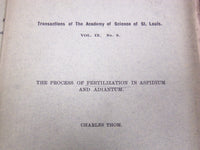 1899-1905 TRANSACTIONS OF ACADEMY OF SCIENCE ST. LOUIS MAGAZINE LOT OF 5- O 2854