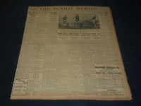 1908 MAY 17 THE BOSTON HERALD - ROBBINS EQUALLING WORLD'S HURDLE MARK - BH 70