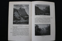 1920'S BERNER OBERLAND SCHWEITZ GUIDE - SOFTCOVER BOOK - GERMAN TEXT - K 2220