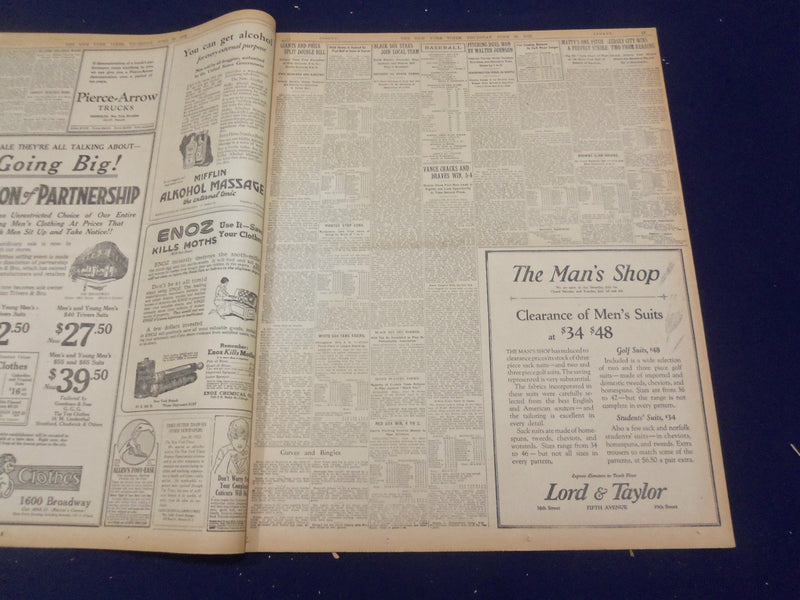 1922 JUNE 29 NEW YORK TIMES - BATTLE WITH REBELS RAGES IN DUBLIN - NT 8404