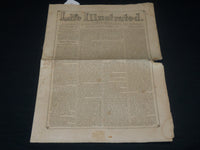 1855 DECEMBER 1 LIFE ILLUSTRATED NEWSPAPER - VERMONT WINDMILL GREELEY - NP 4790