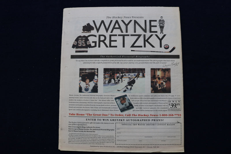 1995 FEBRUARY 3 THE HOCKEY NEWS NEWSPAPER - MARK MESSIER COVER - NP 8733