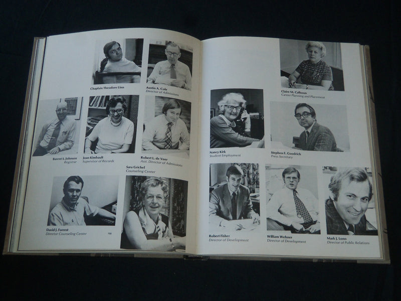 1973 THE OAK LEAVES DREW UNIVERSITY YEARBOOK - MADISON NEW JERSEY - YB 1650