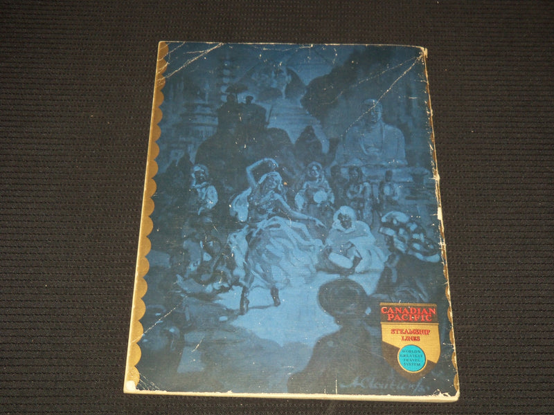 1930-1931 8TH ANNUAL CANADIAN PACIFIC ROUND THE WORLD CRUISE - J 9554