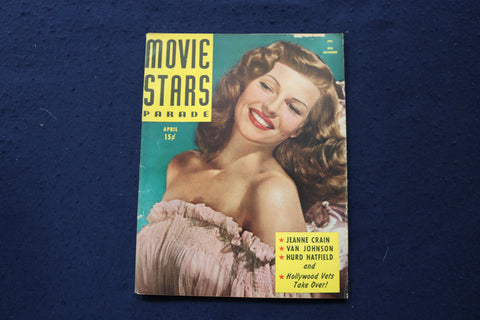1946 APRIL MOVIE STARS PARADE MAGAZINE - RITA HAYWORTH COVER - E 18033