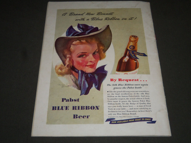 1940 BILLY ROSE'S AQUACADE MAGAZINE - NICE ILLUSTRATED COVER - ST 4989