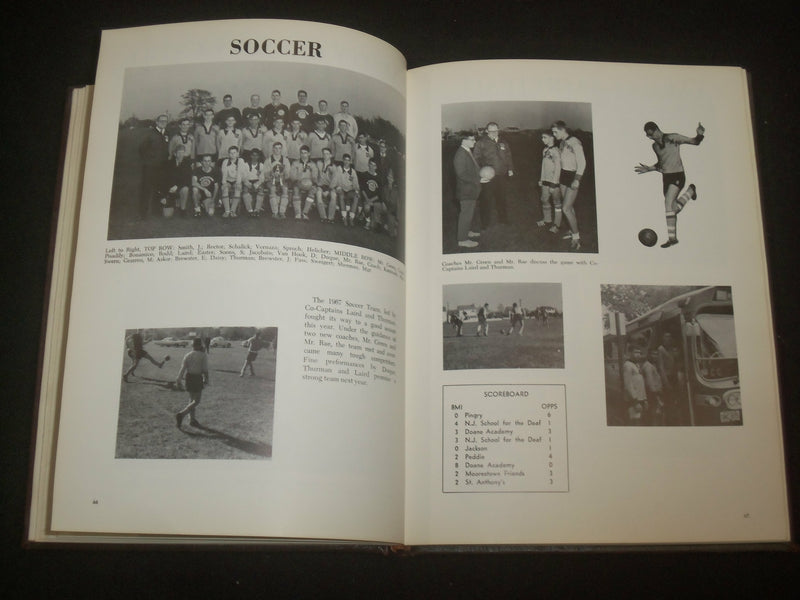 1968 BORDENTOWN MILITARY INSTITUTE YEARBOOK - BORDENTOWN, NEW JERSEY - YB 2110