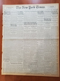 1921 JANUARY 27 NEW YORK TIMES - DR. MANNING ELECTED BISHOP OF NEW YORK- NT 8100