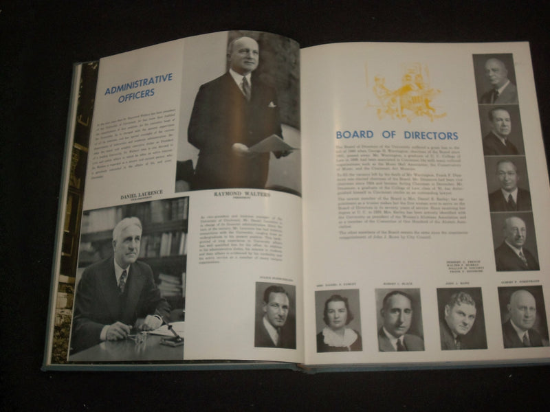 1941 CINCINNATIAN UNIVERSITY OF CINCINNATI YEARBOOK - CINCINNATI, OHIO - YB 1962