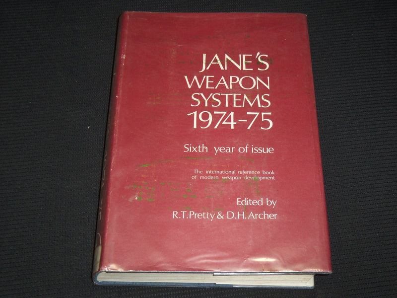 1974-1975 JANE'S WEAPON SYSTEMS REFERENCE BOOK BY R. T. PRETTY - KD 937C