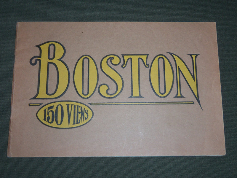 1910'S-1920'S BOSTON VIEW BOOK WITH 150 GLIMPSES - MASSACHUSETTS - J 5231