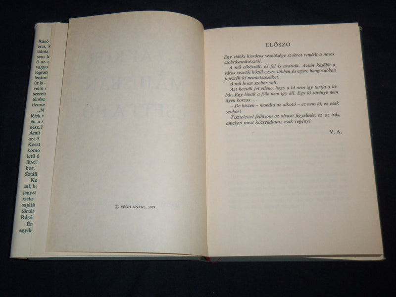 1979 AKKOR MAJUSBAN ESETT A HO BOOK BY SIGNED BY VEGH ANTAL - KD 4670X