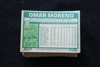 OMAR MORENO 1977 TOPPS BASEBALL CARDS - CARD # 104 - NM-MT - LOT OF 76 - #259