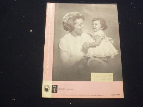 1962 FEBRUARY NATIONAL PROFESSIONAL PHOTOGRAPHER - PHOTOS & ARTICLES - ST 6625