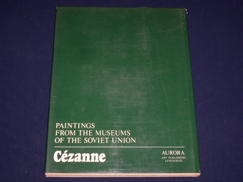 1985 PAUL CEZANNE PAINTINGS FROM SOVIET MUSEUM OF FINE ARTS BOOK - KD 2980