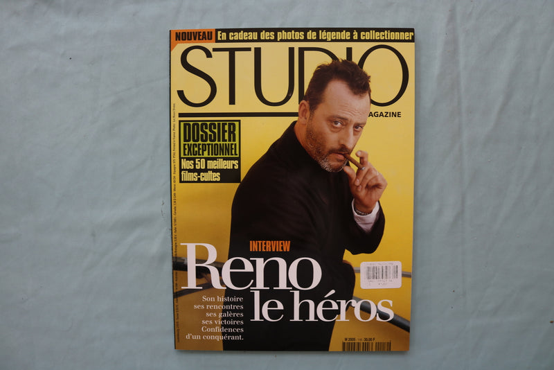 1996 NOVEMBER STUDIO MAGAZINE - JEAN RENO COVER - FRENCH - E 19530
