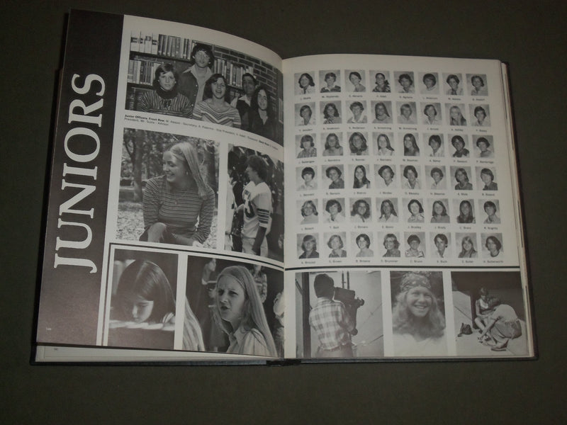 1977 THISTLE NORTHERN HIGHLANDS REGIONAL H.S. YEARBOOK - JAMES COMEY - YB 1341