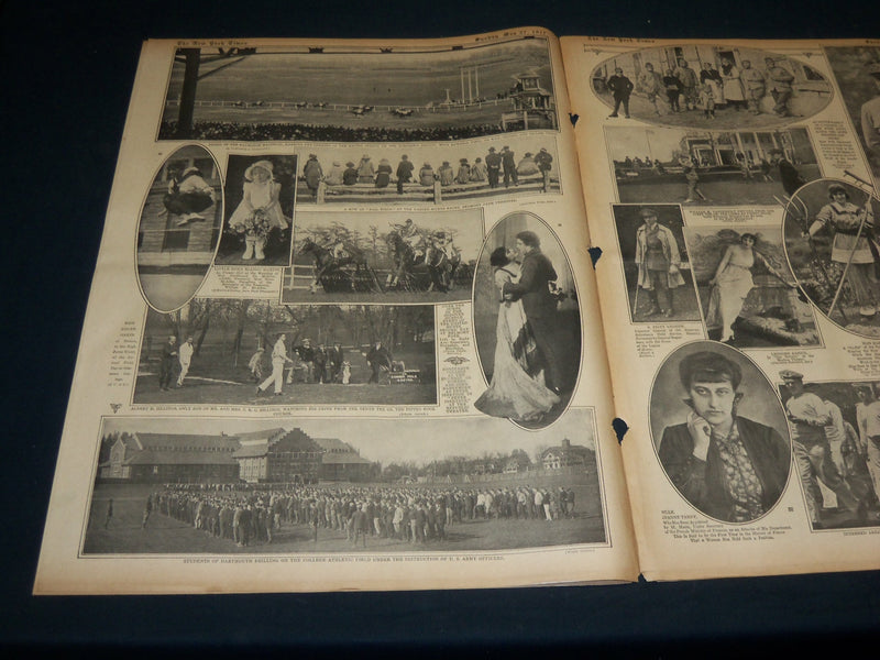 1917 MAY 27 NEW YORK TIMES PICTURE SECTION - LIBERTY LOAN APPLICATION - NT 8983