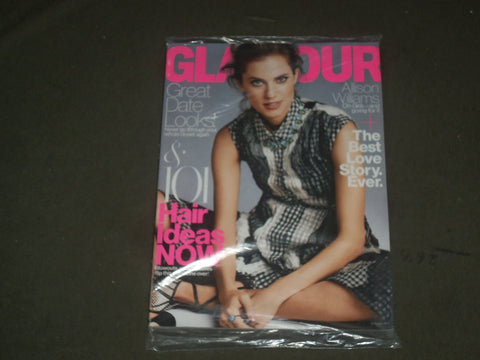 2015 FEBRUARY GLAMOUR MAGAZINE - ALLISON WILLIAMS COVER - B 3266