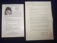 1988 BREATHING LESSONS HARDCOVER BOOK BY ANNE TYLER-SIGNED 1ST EDITION - KD 8987