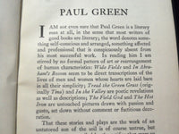 1928 PAUL GREEN BOOK BY BARRETT H. CLARK - NEW YORK - KD 2249