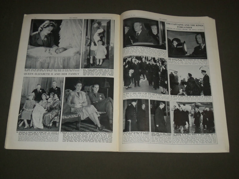 1952 FEBRUARY 23 THE SPHERE MAGAZINE - THE FUNERAL OF KING GEORGE VI - SP 8309