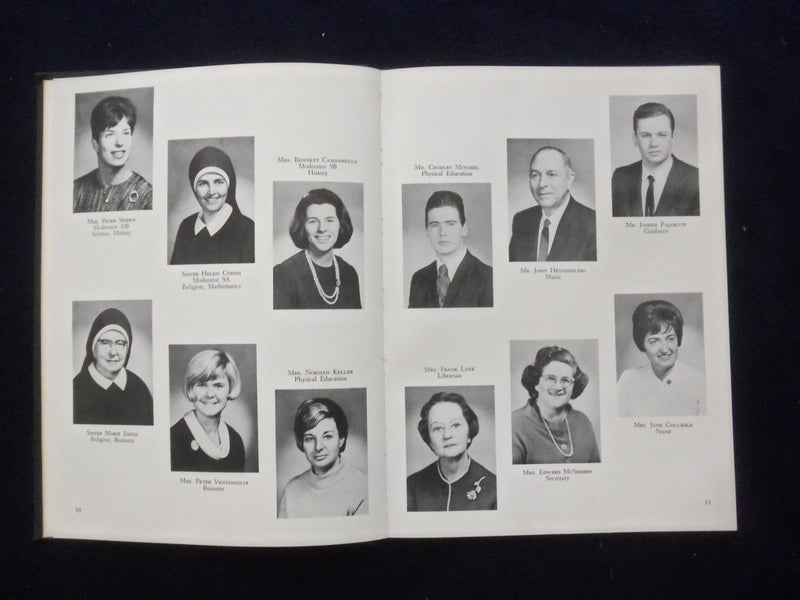 1967 CHIMES SAINT JOHN CATHEDRAL HIGH SCHOOL YEARBOOK - PATERSON, NJ - YB 3060