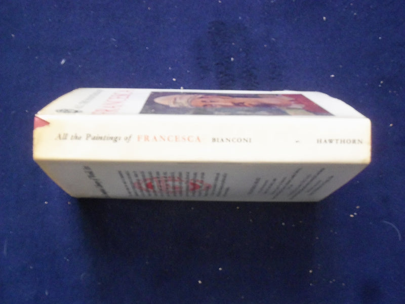 1962 ALL THE PAINTINGS OF FRANCESCA HARDCOVER BOOK BY PIERO BIANCONI - KD 8695