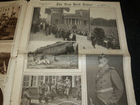 1915 SEPTEMBER 5 NEW YORK TIMES PICTURE SECTION - ROOSEVELT ADDRESS - NP 5485