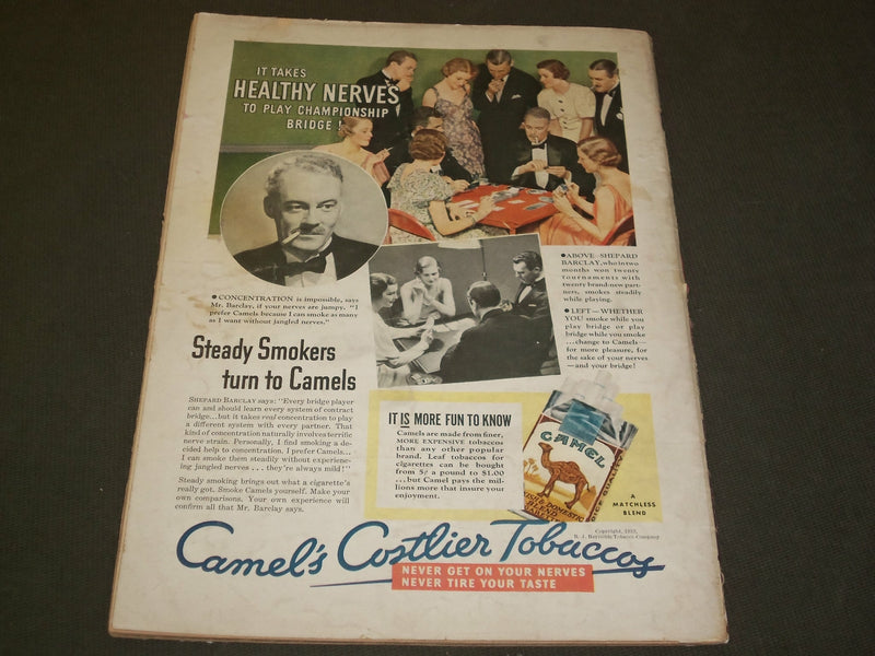 1933 NOVEMBER MOVIE CLASSIC MAGAZINE - GRETA GARBO COVER - M 366