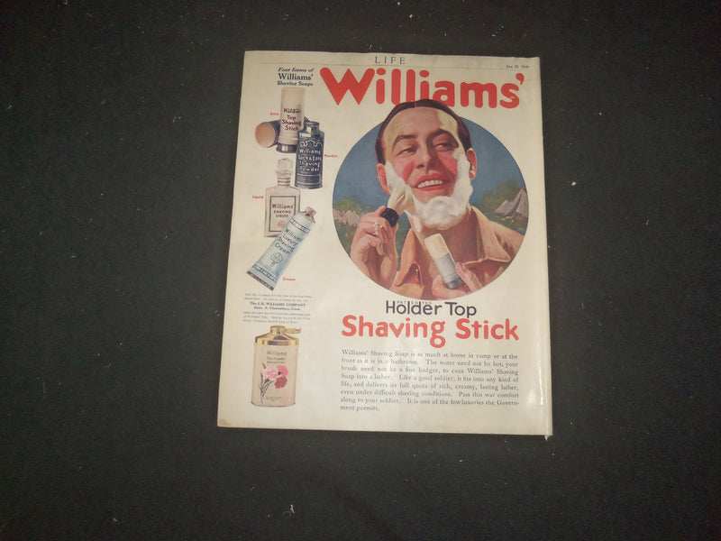 1918 JUNE 27 LIFE MAGAZINE - NORMAN ROCKWELL ILLUSTRATED COVER - L 767L